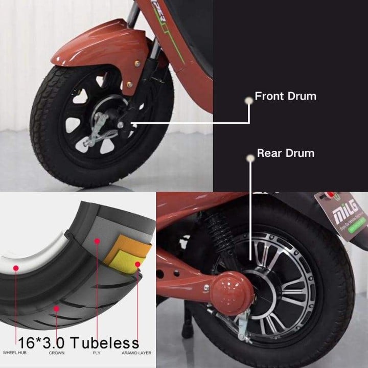 Velogreen XYH 1000W 48V 25Ah Li - Image 11